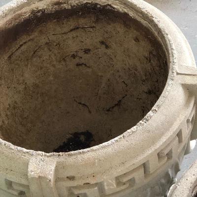 Lot 120- 3 Concrete Planters