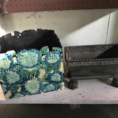 Lot 122- Flower Pots and Plants