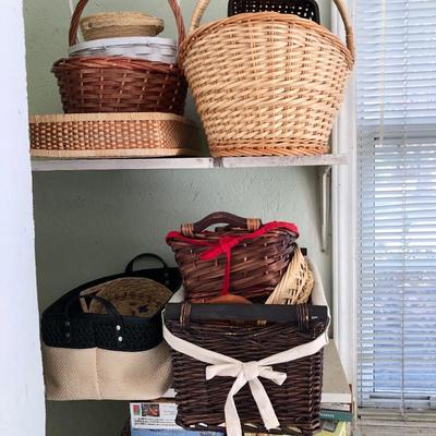 Lot 123- Baskets