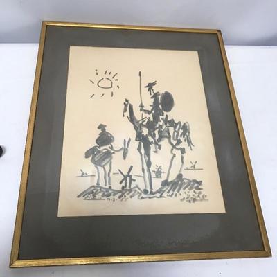Lot 125 - Two Framed Picasso Art
