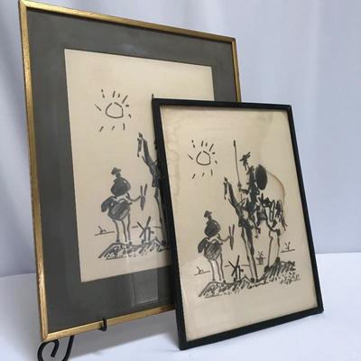 Lot 125 - Two Framed Picasso Art