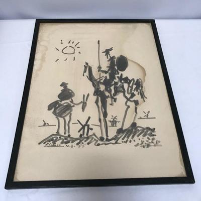 Lot 125 - Two Framed Picasso Art