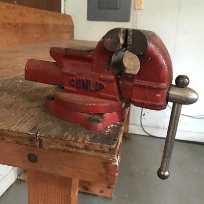 Lot 129 - Workshop Bench, Pegboards and Light