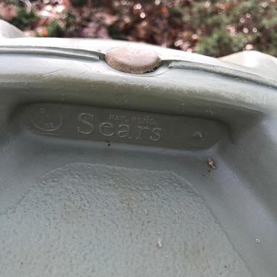 Lot 133 - Two Rolling Rubbermaid Bruisers and Sears Refuse Can