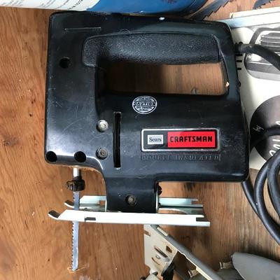 Lot 136 - Power Tools - Craftsman, B&D, Weller