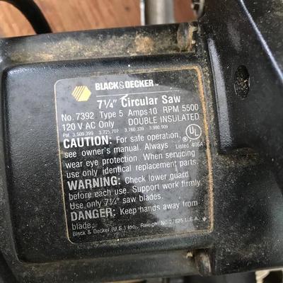 Lot 136 - Power Tools - Craftsman, B&D, Weller