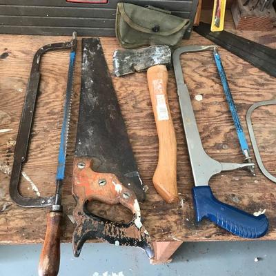 Lot 137 - Craftsman Toolbox with Large Collection of Hand Tools