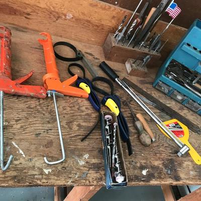 Lot 137 - Craftsman Toolbox with Large Collection of Hand Tools