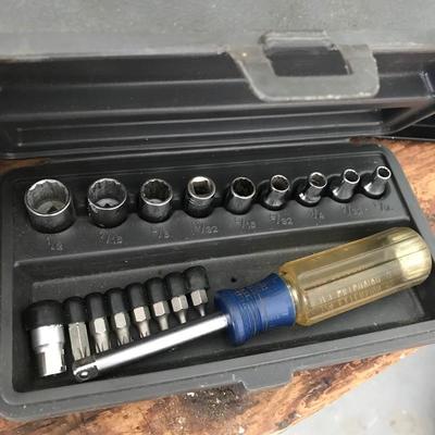 Lot 137 - Craftsman Toolbox with Large Collection of Hand Tools