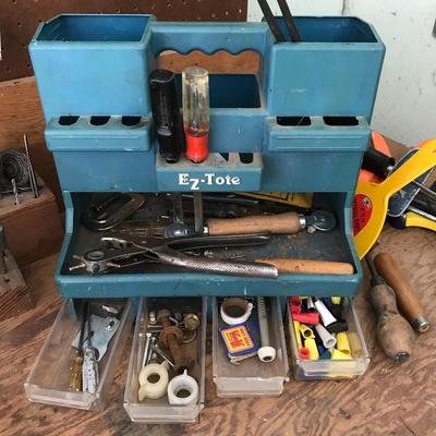 Lot 137 - Craftsman Toolbox with Large Collection of Hand Tools