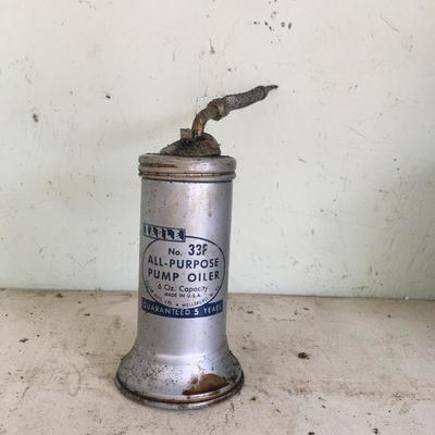 Lot 142 - Vintage Phil-Rite Gas Can & More