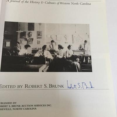 Lot 149 - Crock & Signed WNC Book
