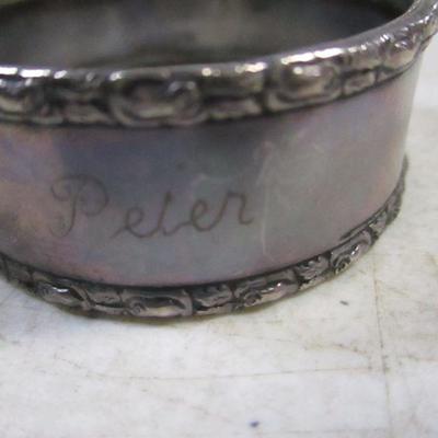 Lot 223 - Porridge Bowl And Napkin Ring