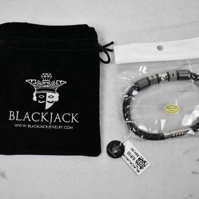 Men's Bracelet, Stainless Steel, by Blackjack - New