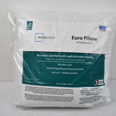 Euro Pillow Form by Mainstays 26
