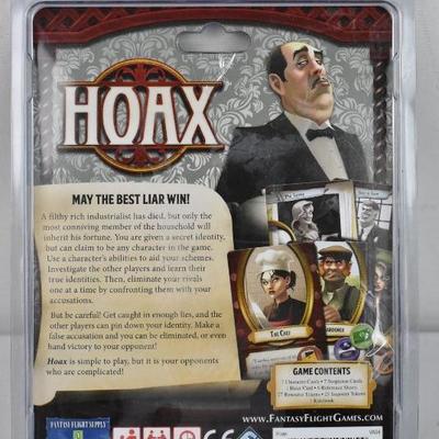 Hoax Strategy Board Game - New