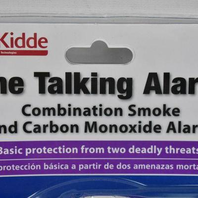 Nighthawk Combination Smoke/CO Alarm w/Voice/Alarm Warning by Kidde - New