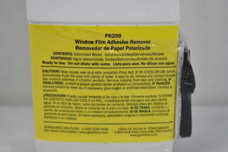 Gila Window Film Adhesive Remover, 8 Fluid Ounces New