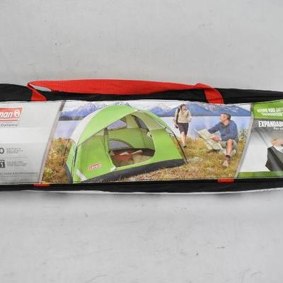Coleman Sundome 2-Person Dome Tent, Green - New, $48 Retail