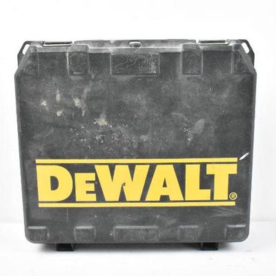 DeWalt Cordless Adjustable Drill with Case - Works, Battery Doesn't Last Long