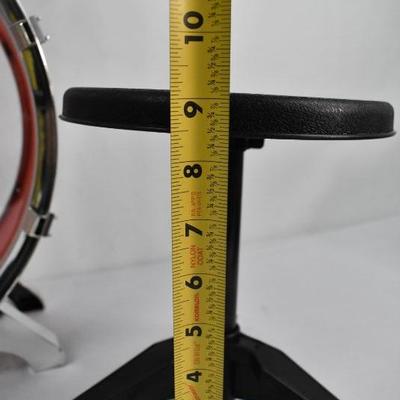 Toy Drum Set with Stool & One Drum Stick