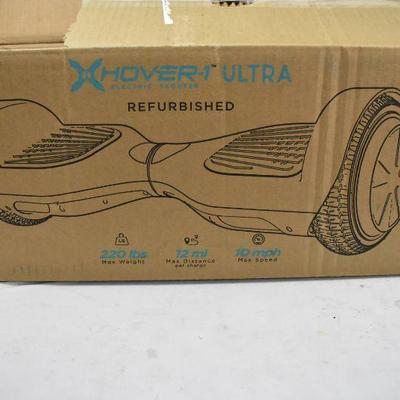 Hover-1 Refurbished Ultra Electric Hoverboard with LED, Black - AS IS PARTS ONLY