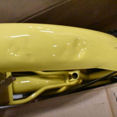 Huffy Bike: Women's Beach Cruiser, Yellow - Dented Fender