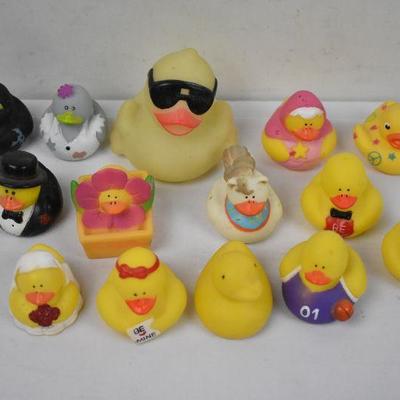 14 Rubber Duckies