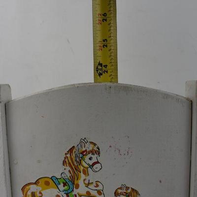 Wooden Doll High Chair - Vintage