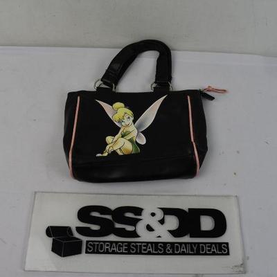 Tinkerbell Black and Pink Purse