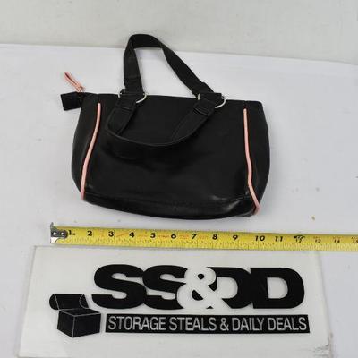Tinkerbell Black and Pink Purse