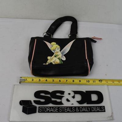 Tinkerbell Black and Pink Purse
