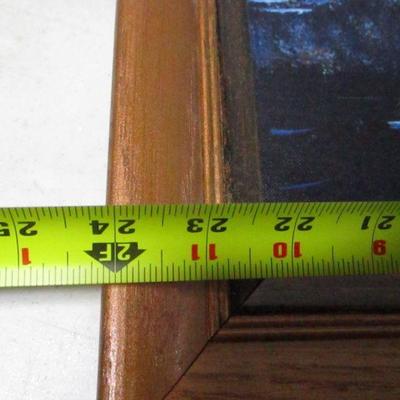 Lot 205 - River & Tree Painting