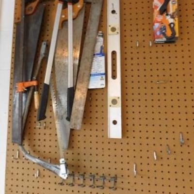 Collection of Hand Tools as Shown