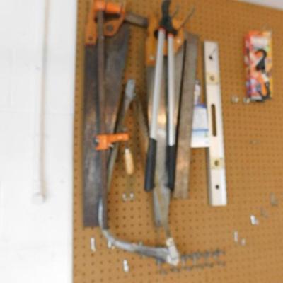 Collection of Hand Tools as Shown