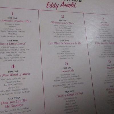 Lot 206 - Eddy Arnold Welcome to My World Collector's Edition Records