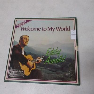 Lot 206 - Eddy Arnold Welcome to My World Collector's Edition Records