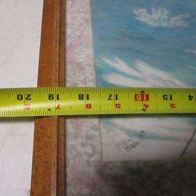 Lot 207 - Pastel Painting "Strike" - Jean Baer