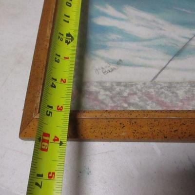 Lot 207 - Pastel Painting "Strike" - Jean Baer