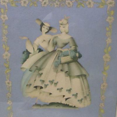 Lot 208 - Picture "Two Women"