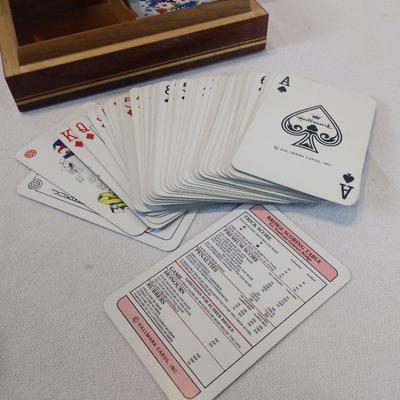 Fancy Card Box Bridge Set