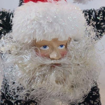 Brush Tree Star Santa