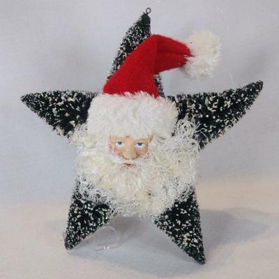 Brush Tree Star Santa
