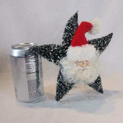 Brush Tree Star Santa