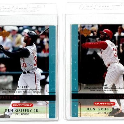 KEN GRIFFEY Jr. Baseball Cards Set SUPERSTAR SPOTLIGHTS 2002 Upper Deck