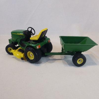John Deere Mower with Trailer