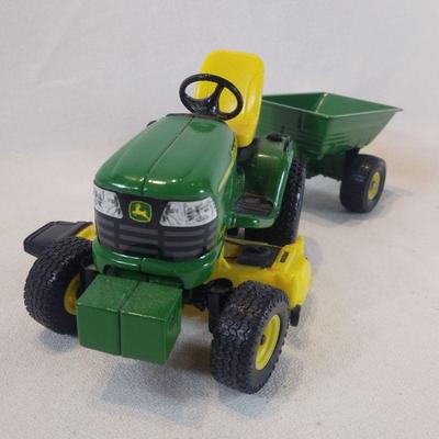 John Deere Mower with Trailer