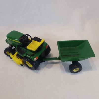 John Deere Mower with Trailer