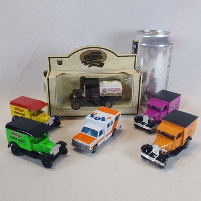 Fleet of Die Cast Trucks