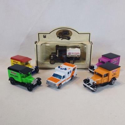 Fleet of Die Cast Trucks